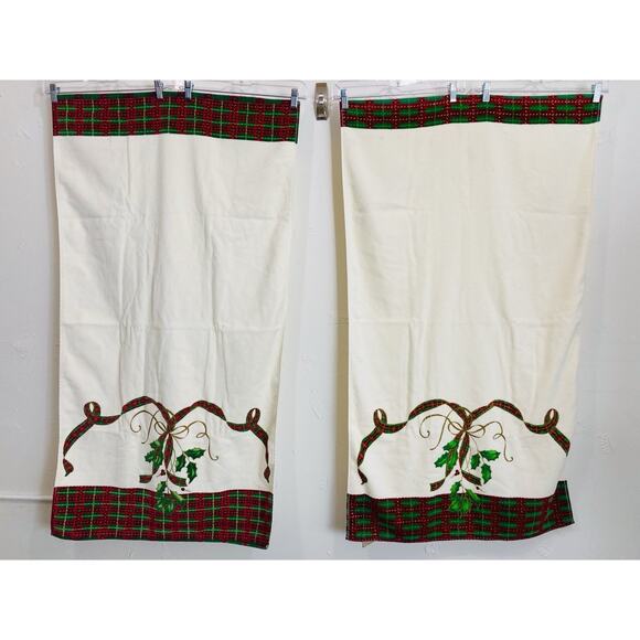 Lenox Christmas Holiday Nouveau Collection Set Bath Towel Hand Towels Face Cloth - Picture 3 of 16